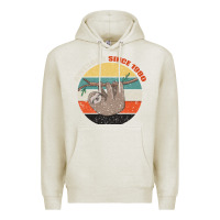 Oatmeal Heather Born in 1980 Womens 1980 Premium Hoodie - Bettercallsaul