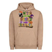 Pigment Burro this witch can be bribed with chocolate Urban Hoodie - CowGirlArtShop