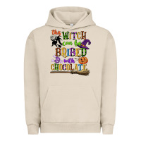 Pigment French Oak this witch can be bribed with chocolate Urban Hoodie - CowGirlArtShop