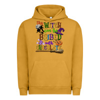 Pigment Peanut Butter this witch can be bribed with chocolate Urban Hoodie - CowGirlArtShop