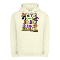 Pigment Pistachio this witch can be bribed with chocolate Urban Hoodie - CowGirlArtShop