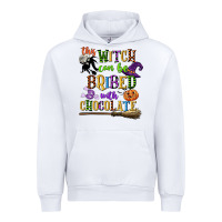 White this witch can be bribed with chocolate Urban Hoodie - CowGirlArtShop