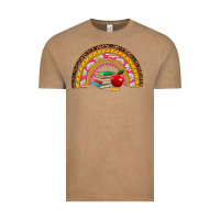 Vintage Coffee back to school rainbow Vintage Tee - AdoDesignShop