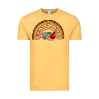 Vintage Mustard back to school rainbow Vintage Tee - AdoDesignShop