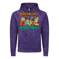 Cloud Purple pumpkin spıce jesus christ coffee cups Vintage Hoodie - AdoDesignShop