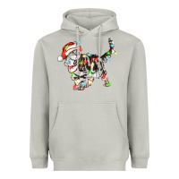 Moon Dust christmas american shorthair cat Heavyweight Hoodie - LillyAllenDesigns