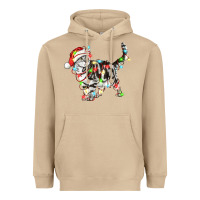 Mushroom christmas american shorthair cat Heavyweight Hoodie - LillyAllenDesigns