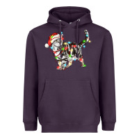 Christmas American Shorthair Cat Heavyweight Hoodie | Teevron