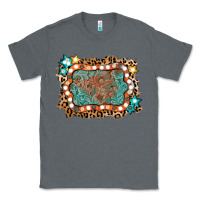 Charcoal Heather light western frame Classic Tee - AdoDesignShop