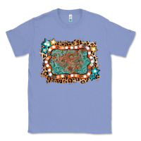 Colony Blue light western frame Classic Tee - AdoDesignShop
