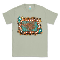 Matcha light western frame Classic Tee - AdoDesignShop