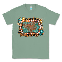 Sage light western frame Classic Tee - AdoDesignShop