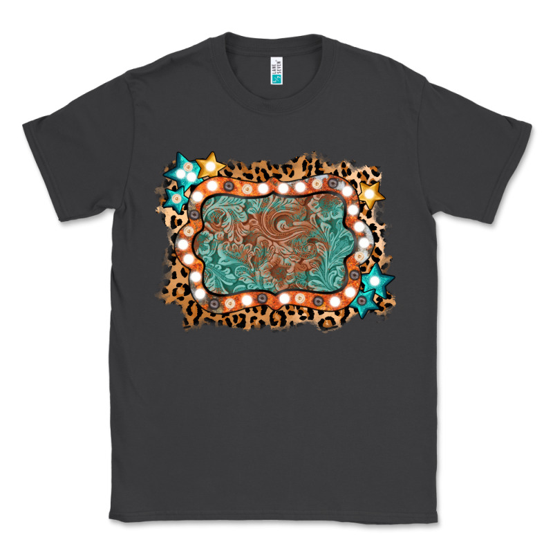 Light Western Frame Classic Tee by AdoDesignShop | Teevron
