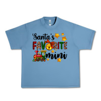 Pebble Blue santa's favorite mini Urban Heavy Tee - AdoDesignShop