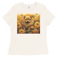 Bone chow chow Ladies Tee - Unal Design