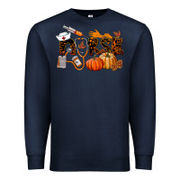 Navy Fall Nurse Premium Sweatshirt - LillyAllenDesigns
