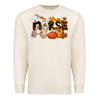 Sandshell Fall Nurse Premium Sweatshirt - LillyAllenDesigns