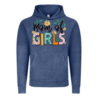 Vintage Denim mom of girls Vintage Hoodie - JahusDesignShop