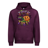 Mauve Wine trick or treat Urban Hoodie - CowGirlArtShop