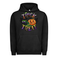 Pigment Black trick or treat Urban Hoodie - CowGirlArtShop