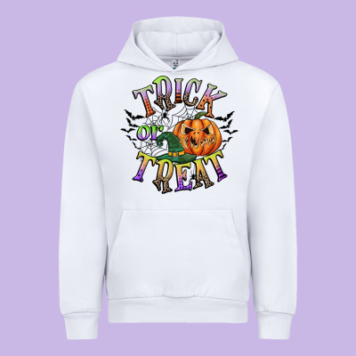 Trick Or Treat Urban Hoodie Designed By Cowgirlartshop