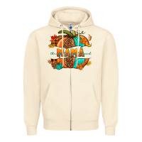 Sandshell Thankful grateful blessed mama pumpkin Zipper Hoodie - NancyCooperArtShop