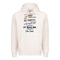 Pale Pink The Queen Reigning Since 1990 Premium Hoodie - Bettercallsaul