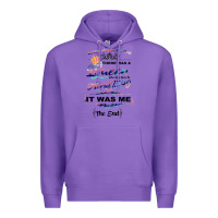 Purple The Queen Reigning Since 1990 Premium Hoodie - Bettercallsaul