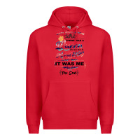 Red The Queen Reigning Since 1990 Premium Hoodie - Bettercallsaul