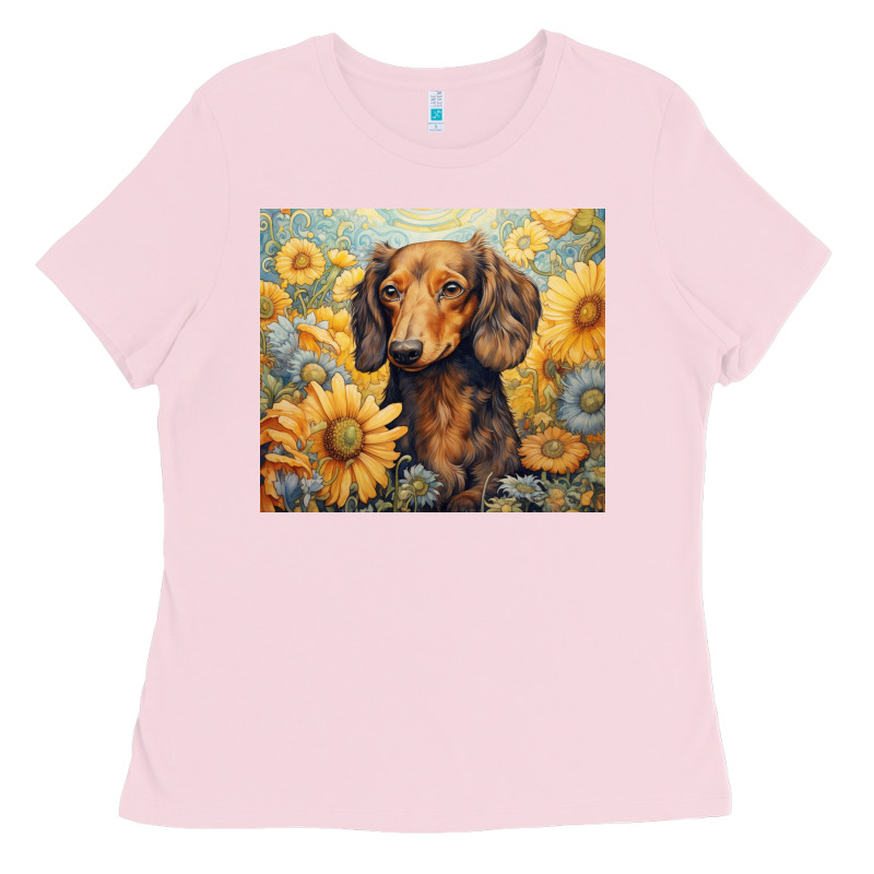 Dachshund Ladies Tee by Unal Design | Teevron