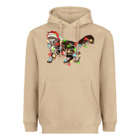 Mushroom christmas christmas maine coon cat cat Heavyweight Hoodie - LillyAllenDesigns