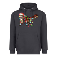 Smoke christmas christmas maine coon cat cat Heavyweight Hoodie - LillyAllenDesigns
