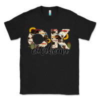 Black oklahoma state cowhide serape cactus Classic Tee - RanaPortraitStore