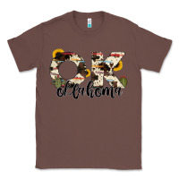 Chestnut oklahoma state cowhide serape cactus Classic Tee - RanaPortraitStore