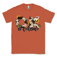 Copper oklahoma state cowhide serape cactus Classic Tee - RanaPortraitStore