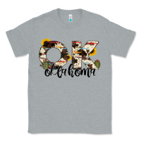 Heather Grey oklahoma state cowhide serape cactus Classic Tee - RanaPortraitStore