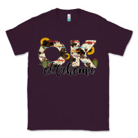 Plum oklahoma state cowhide serape cactus Classic Tee - RanaPortraitStore