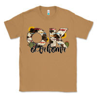 Toasted Coconut oklahoma state cowhide serape cactus Classic Tee - RanaPortraitStore
