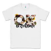 White oklahoma state cowhide serape cactus Classic Tee - RanaPortraitStore