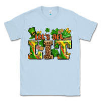 Dusty Blue st patricks lets get lit Classic Tee - AdoDesignShop