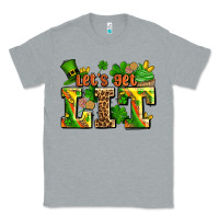 Heather Grey st patricks lets get lit Classic Tee - AdoDesignShop