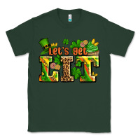 Sports Green st patricks lets get lit Classic Tee - AdoDesignShop