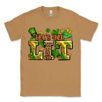 Toasted Coconut st patricks lets get lit Classic Tee - AdoDesignShop