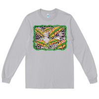 Moon Dust mardi gras umbrella background Long Sleeve Tee - BarkalooDesign