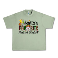 Oil Green santa's favorite medical student Urban Heavy Tee - AdoDesignShop