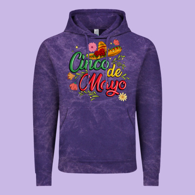 Cinco De Mayo Vintage Hoodie Designed By Jahusdesignshop