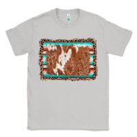 Moon Dust leopard serape cowhide  leather background Classic Tee - AdoDesignShop