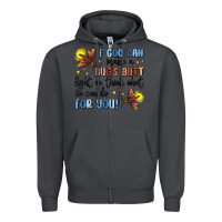 Smoke if god can make a bugs butt light up Zipper Hoodie - MaliasSmallBusiness