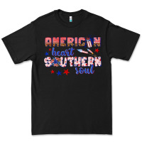 Black American heart southern soul Premium Tee - texasbilliewilder