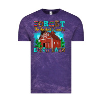 Cloud Purple forget the she shed i need a bitch barn Vintage Tee - AdoDesignShop